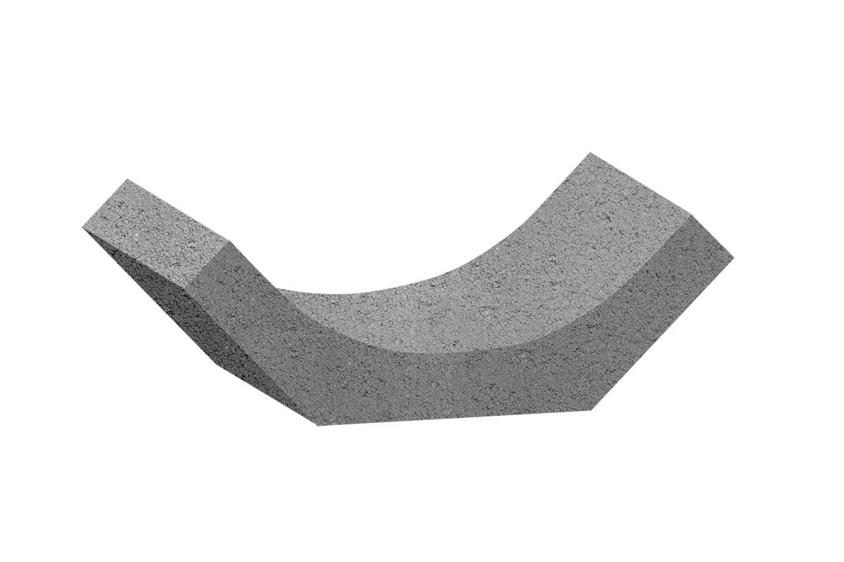 Vizelvezető folyóka - R9 Trapéz alakú előregyártott beton árok- és mederburkoló elem