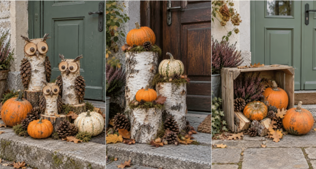 animalute decor toamna bufnite