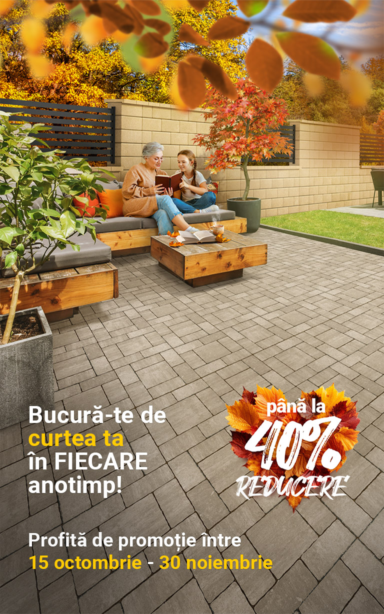 Promotie toamna - pana la 40% reducere