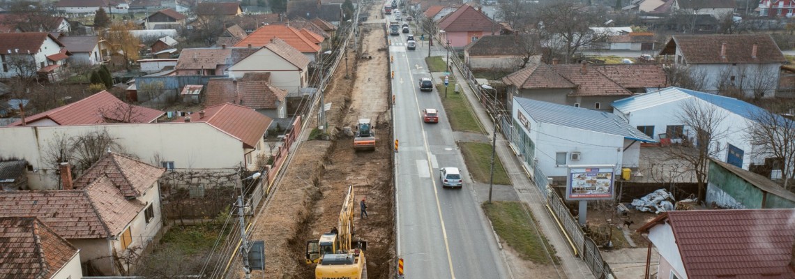 Elis Pavaje derulează două noi proiecte de infrastructură în județul Alba  
