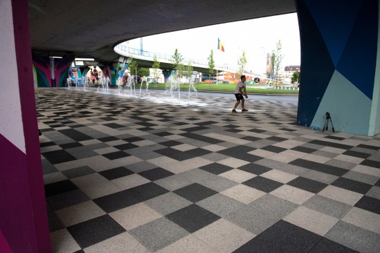 Pod Basarab, Bucuresti, pavele Umbra P4