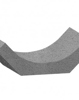 Sant trapezoidal prefabricat din beton R9