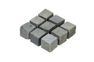 Piatra Cubica Andezit Albini 5/5/5 cm, cu 1-3 fete taiate