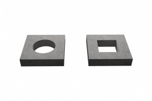 Placi de acoperire rectangulare din beton armat