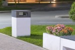 Citta városi bútorok - Citta Quadra szemetes edény