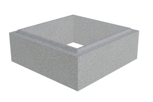 Segmente intermediare rectangulare armate