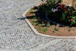 Piatra Cubica si Placi Andezit Albini - Bordura Andezit Albini bizotata 50/10/15 cm