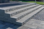 Produse pentru gradina - Bloc zid de colt Siena cu 2 fete splitate
