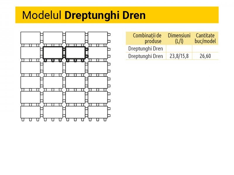 Dreptunghi Dren